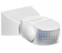 Czujnik ruchu na podczerwień biały 1200W