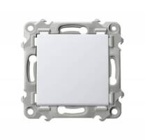 Ospel Szafir biały Łącznik jednobiegunowy