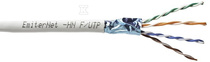 Kabel F/UTP skrętka wewnętrzna ekranowana cat.5 4x2x0,5