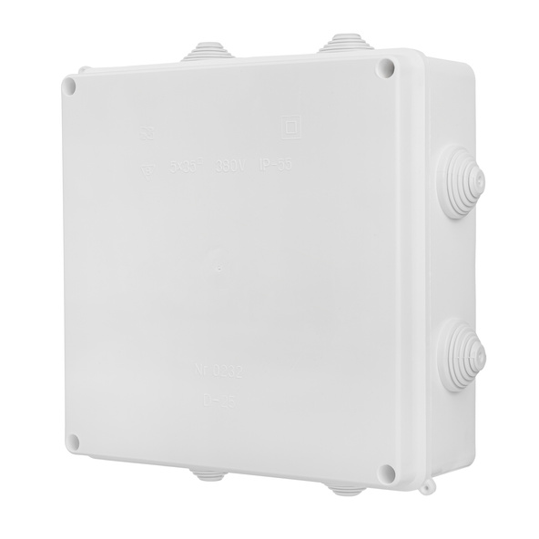 EPN Puszka 8 wylot 5x35 EP-LUX PK-8 196x196x78 IP55