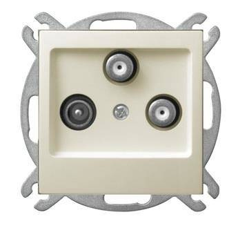 Ospel IMPRESJA Gniazdo RTV-SAT z dwoma wyjściami SAT