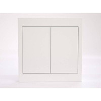 Bateryjny naścienny nadajnik zdalnego sterowania. 2-klawiszowy