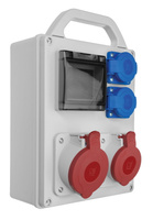 Rozdzielnia R-BOX240R 1x32/5 1x16/5 2x230 IP44