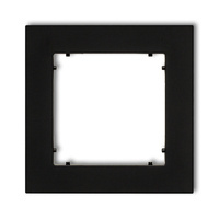 Karlik MINI czarny 12MR-1 Ramka pojedyncza