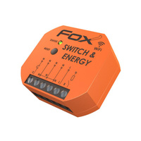 Przekaźnik Wi-Fi do puszki z monitorowaniem sieci F&F FOX 230V SWITCH & ENERGY