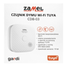 Czujnik dymu Wi-Fi TUYA bateryjny LCD CDB-3 Zamel